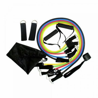 TPE Resistance Band Set - Complete Home Gym Solution