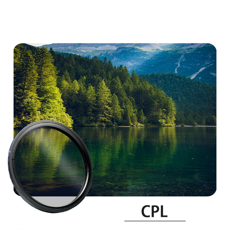 Lens Filter 7-in-1 Kit (CPL, Close-Up +10, White Soft, 6-Line Star, GND)